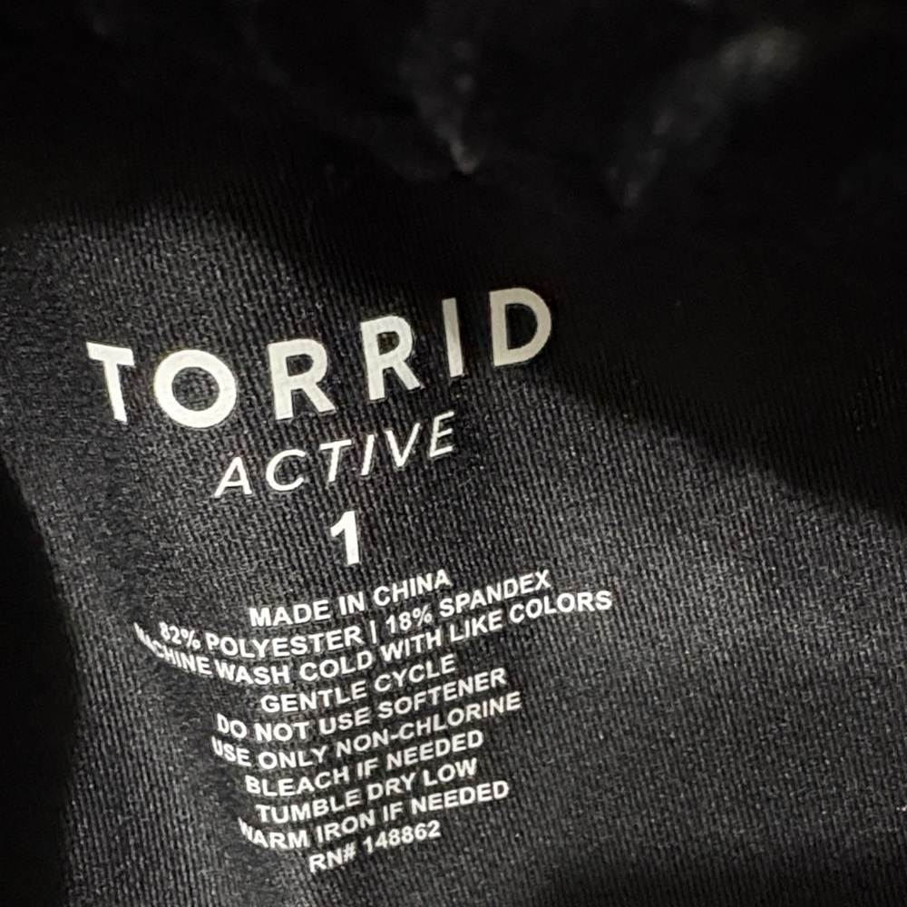 Torrid Black Women's Joggers - Picture 4 of 6